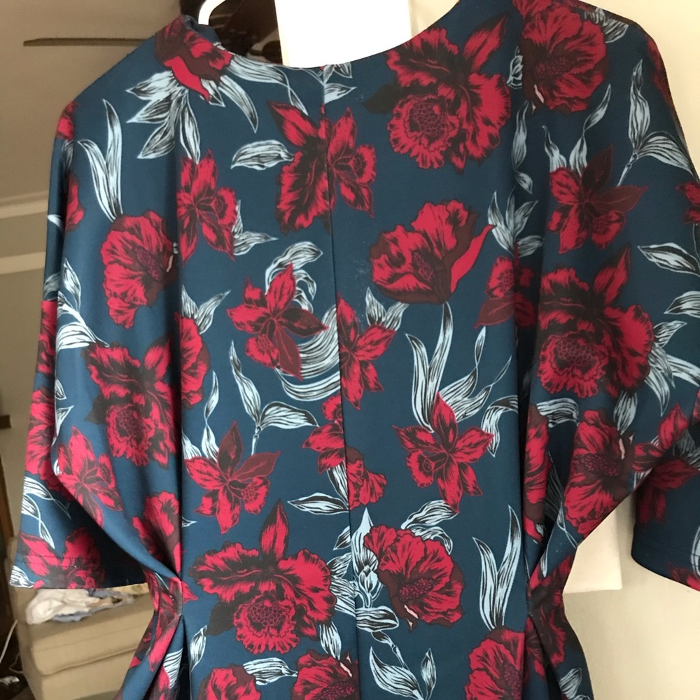 Floral Peplum Blouse